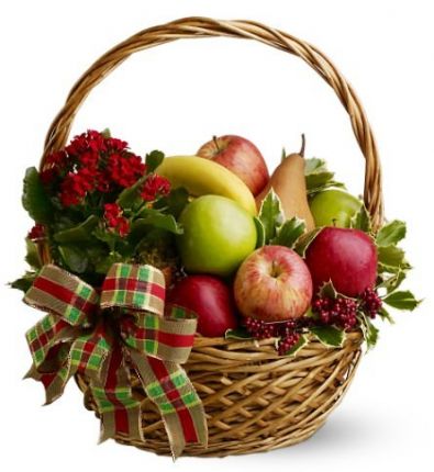 Фруктовая корзина Праздничная - купить фруктовую корзину с доставкой на любой праздник в Ульяновске